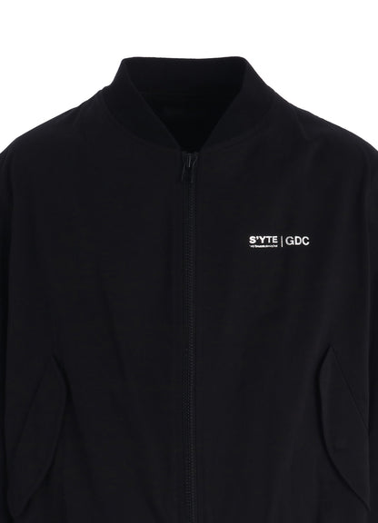 -S’YTE × GDC Collaborate Collection-WEPON CLOTH LOGO-PRINTED BOMBER JACKET