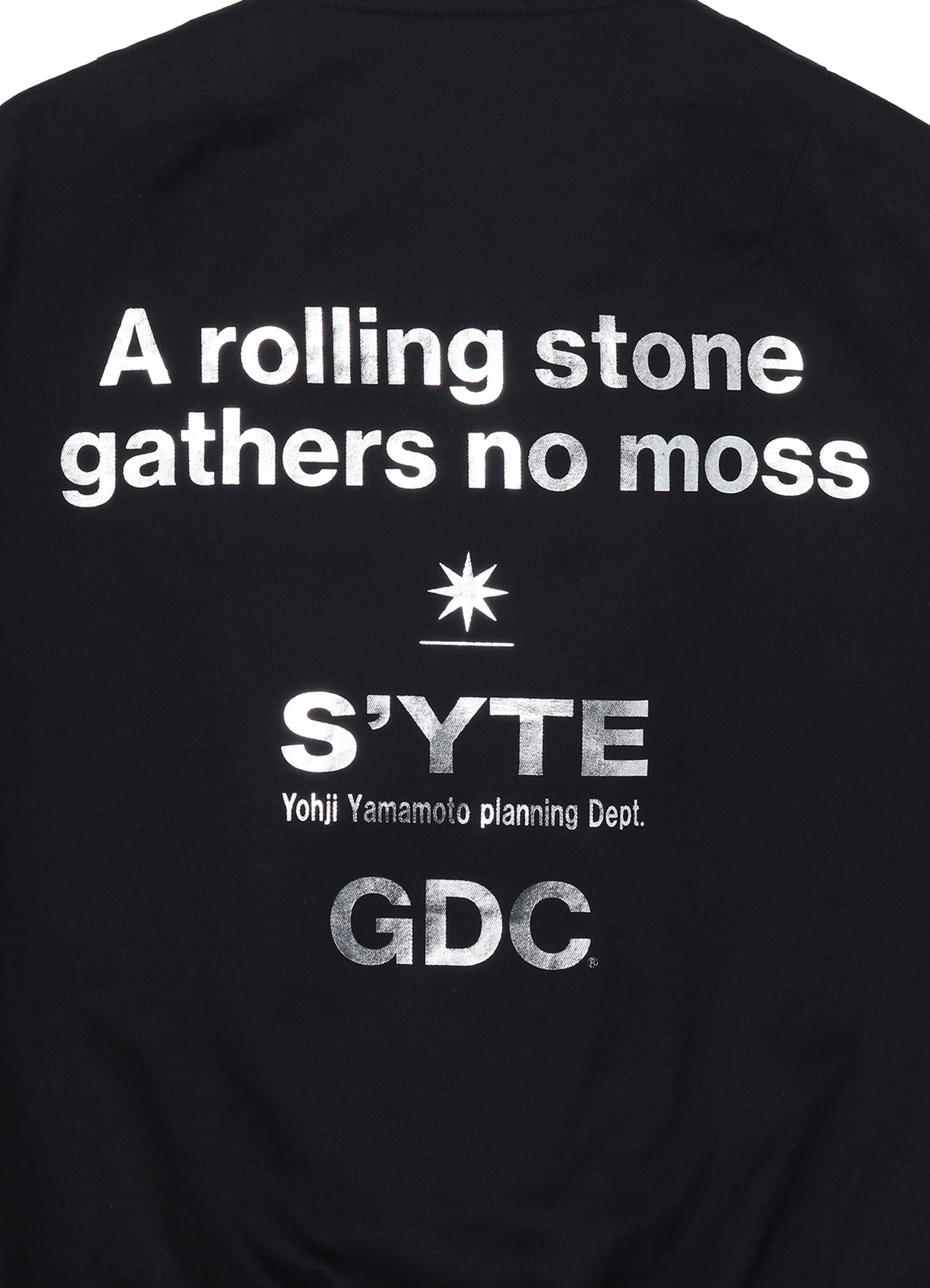 -S’YTE × GDC Collaborate Collection-WEPON CLOTH LOGO-PRINTED BOMBER JACKET