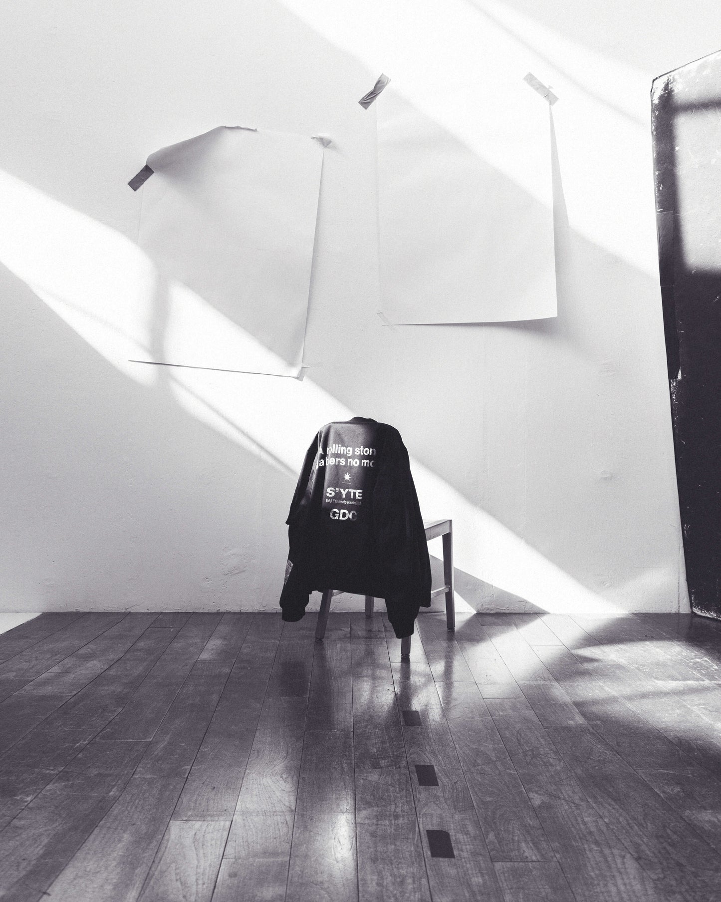 -S’YTE × GDC Collaborate Collection-WEPON CLOTH LOGO-PRINTED BOMBER JACKET