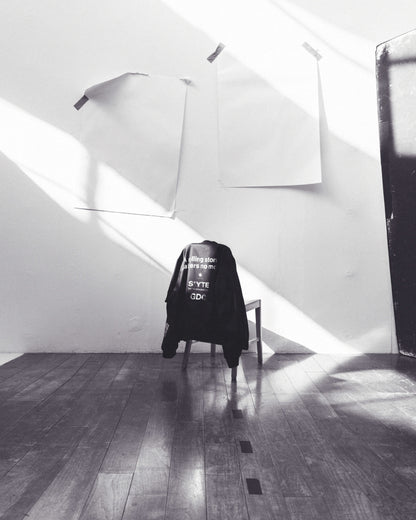 -S’YTE × GDC Collaborate Collection-WEPON CLOTH LOGO-PRINTED BOMBER JACKET