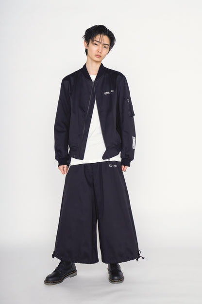 -S’YTE × GDC Collaborate Collection-WEPON CLOTH LOGO-PRINTED BOMBER JACKET