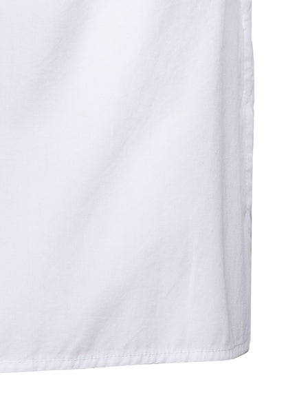 COTTON BROAD CLOTH DRAPED SHIRT