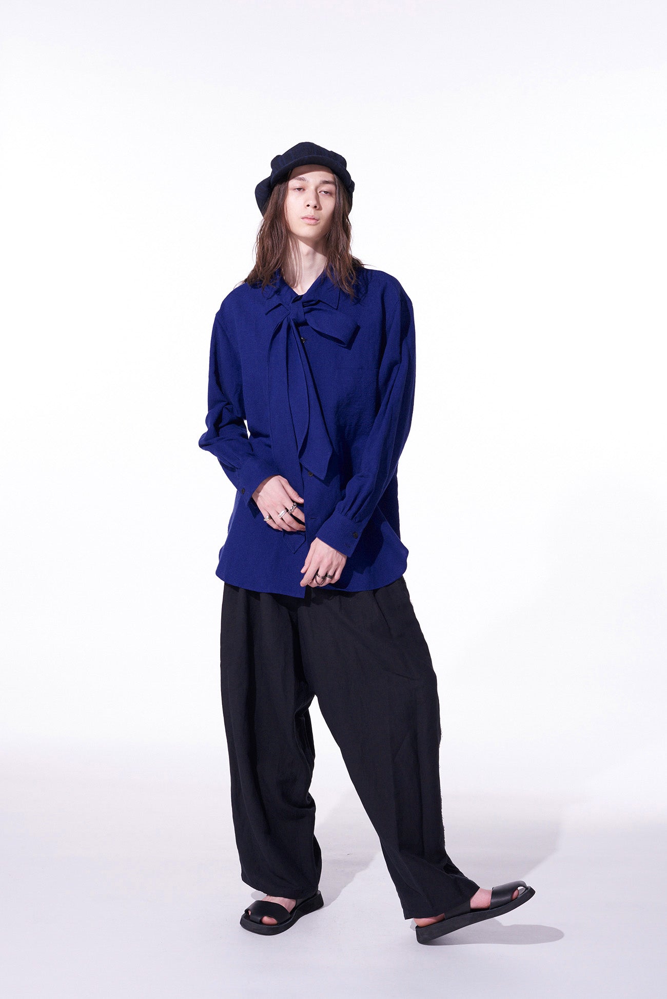 LINEN WASHED CLOTH STALL SHIRT – THE SHOP YOHJI YAMAMOTO