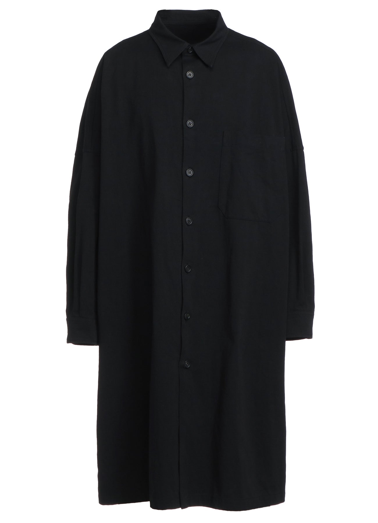 COTTON/HEMP TWILL BACK YOKE ZIP COAT – THE SHOP YOHJI YAMAMOTO