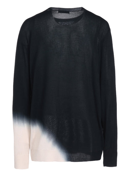 RY/SILK GRADATION PULLOVER KINT