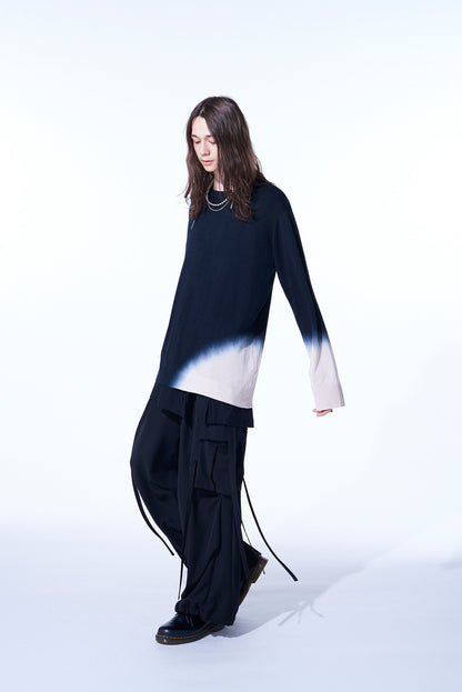 RY/SILK GRADATION PULLOVER KINT