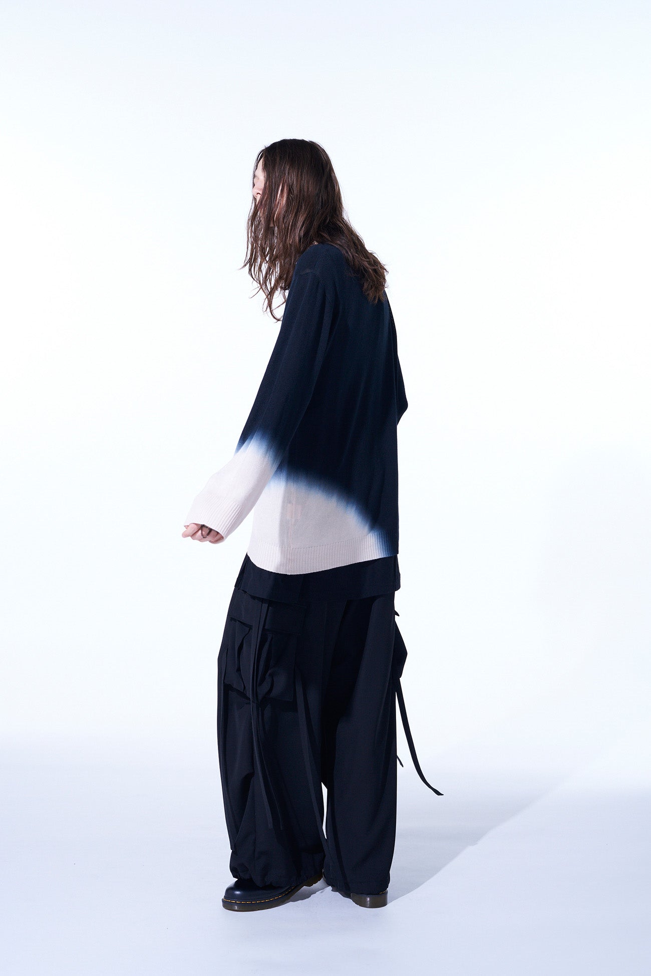 RY/SILK GRADATION PULLOVER KINT