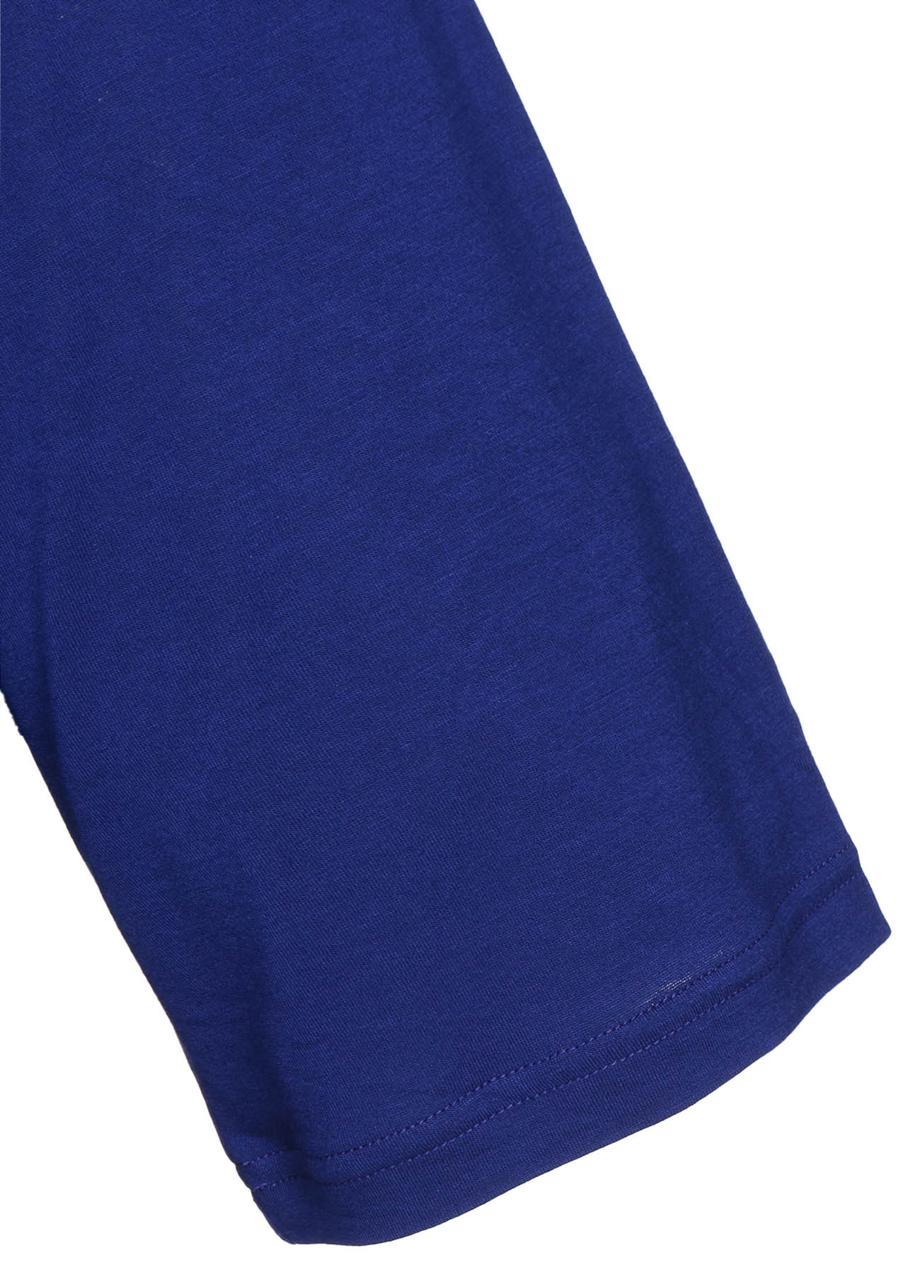 RAYON JERSEY BACK DRAPE FLARE T-SHIRT