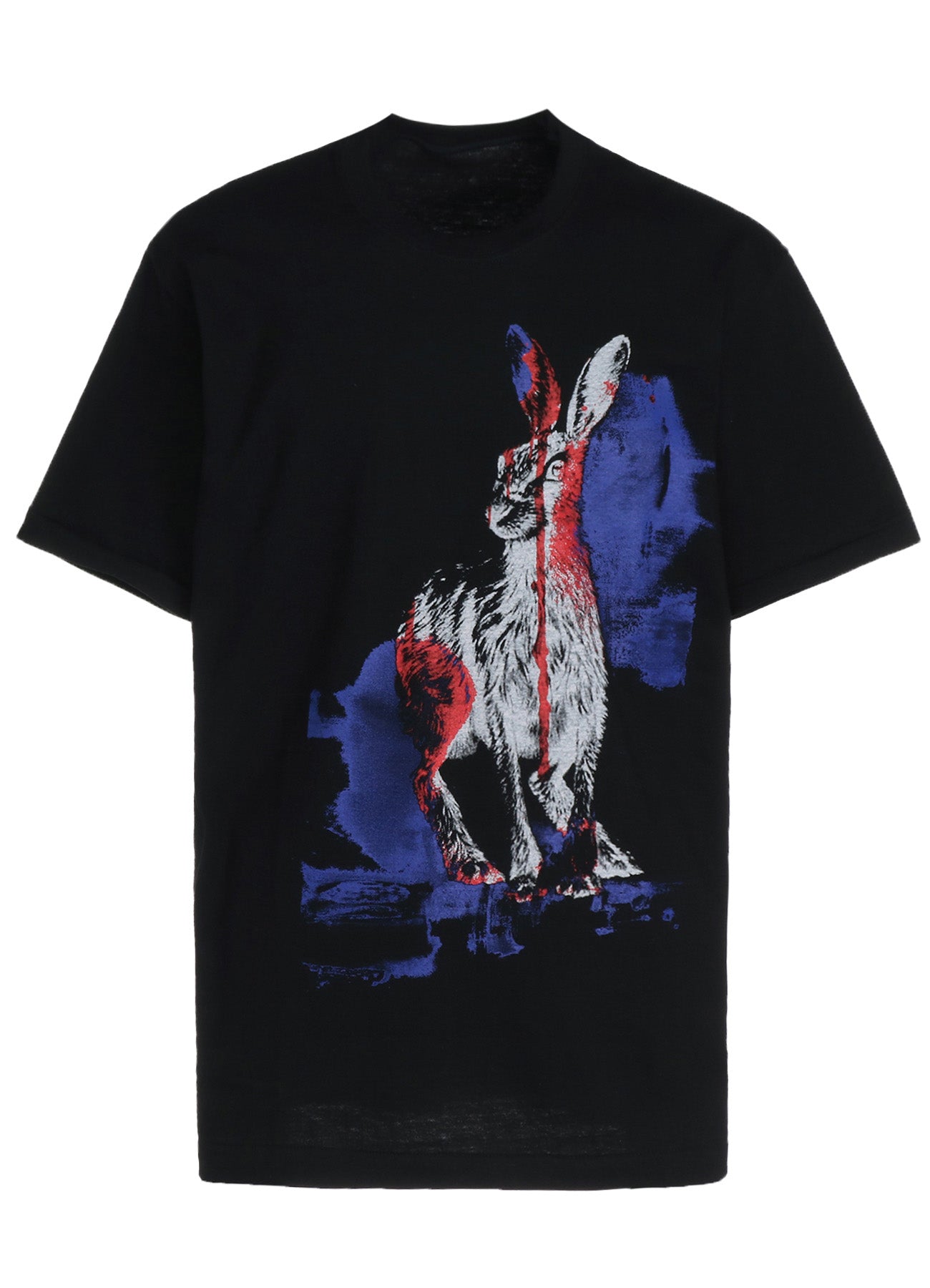 WILD RABBIT  ANIMAL GRAPHIC T-SHIRT