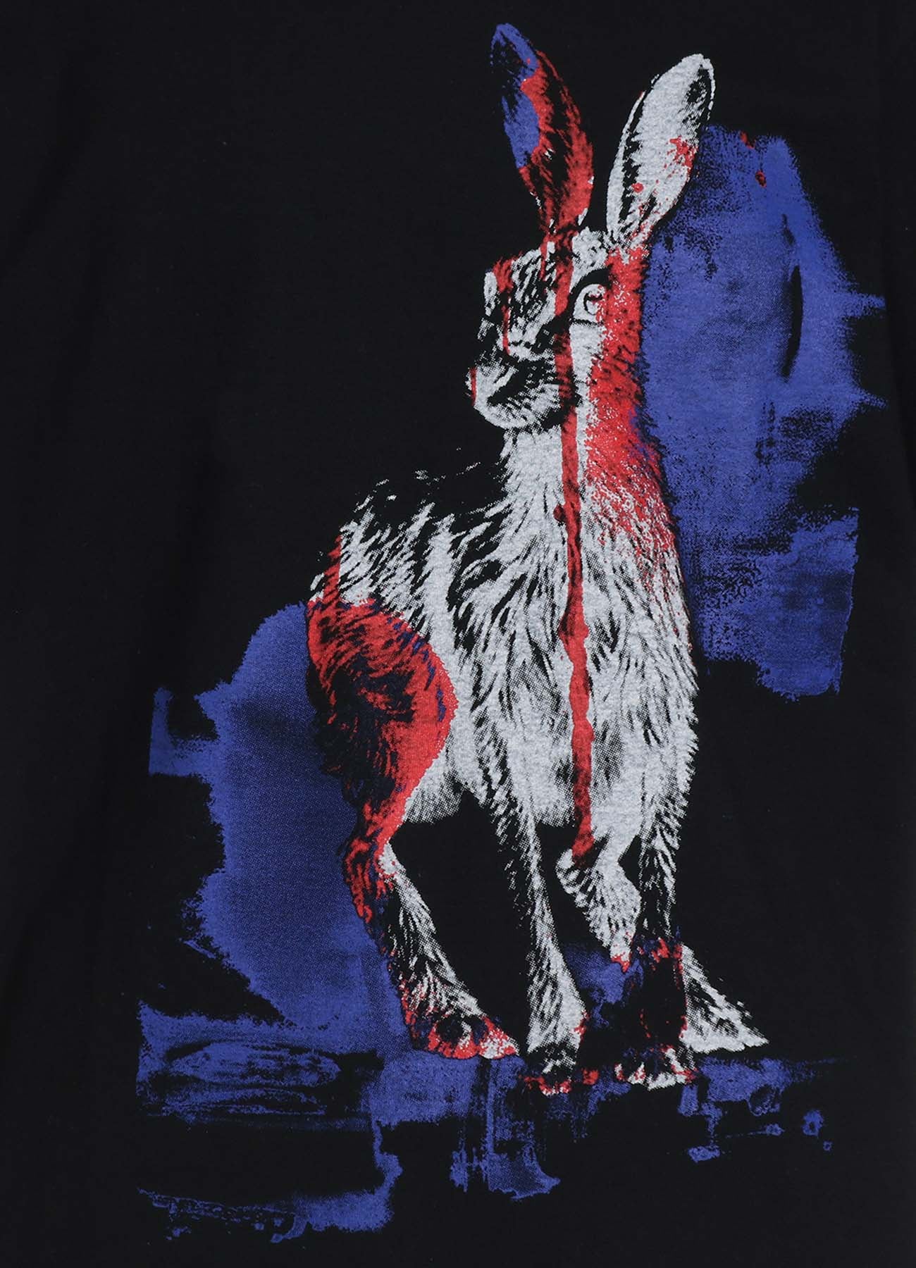 WILD RABBIT  ANIMAL GRAPHIC T-SHIRT