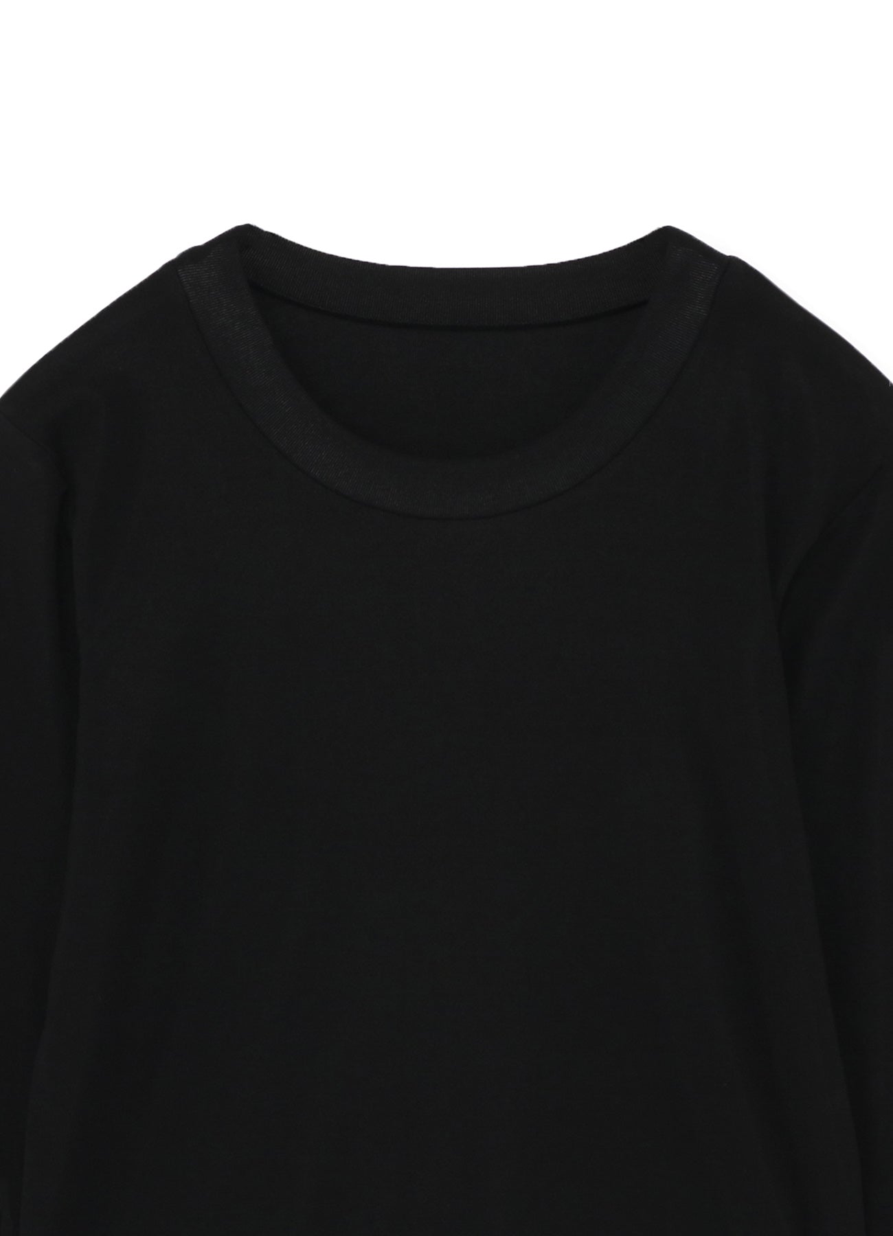 LYOCELL STRETCH RIB JERSEY ROUND NECK 3/4 SLEEVE SHIRT