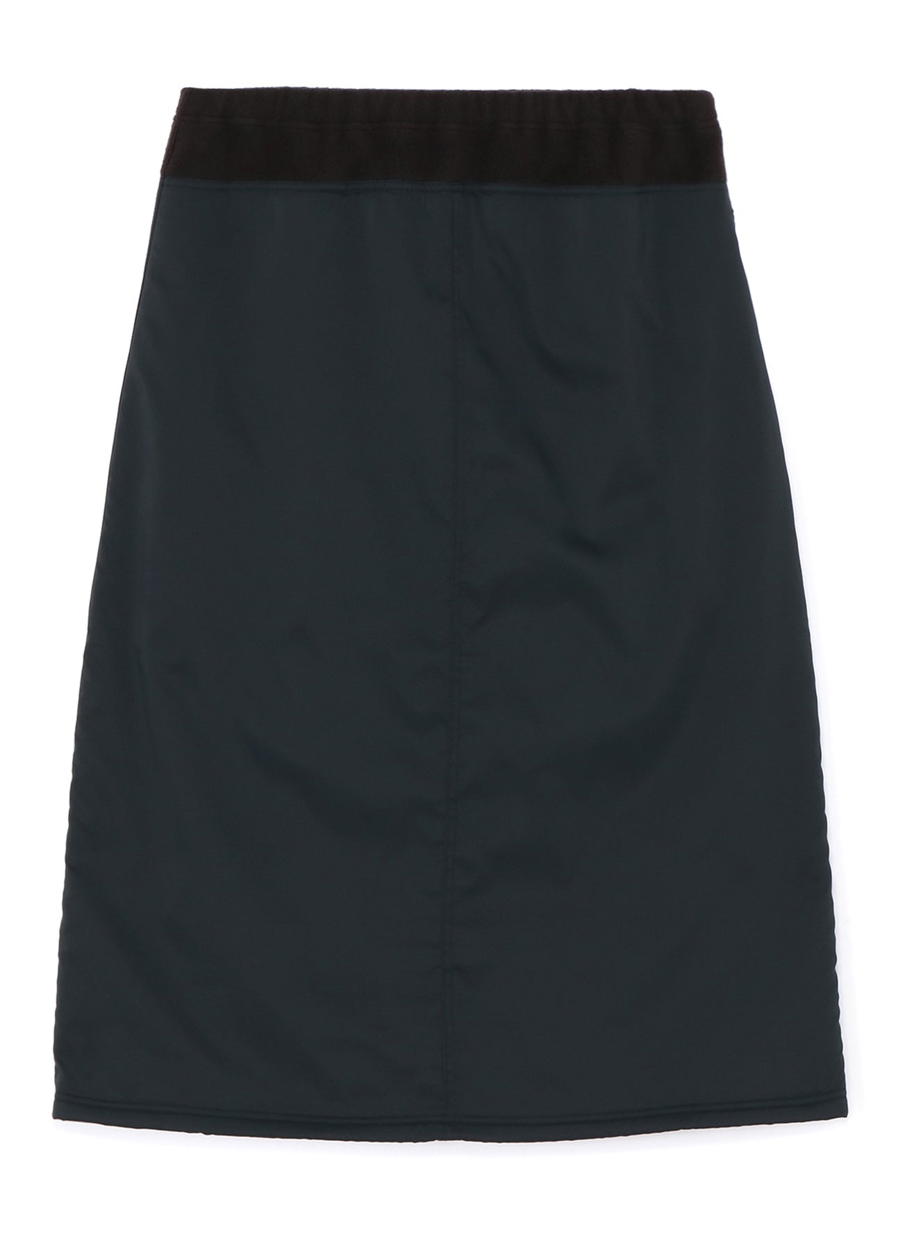 STRETCH TAFFETA + FLEECE SKIRT