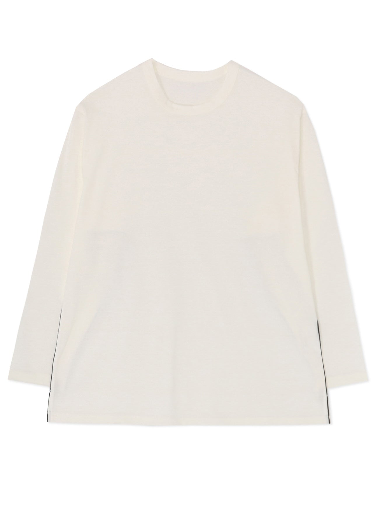 30/1 ORGANIC COTTON JERSEY CREW NECK SHIRT (L)