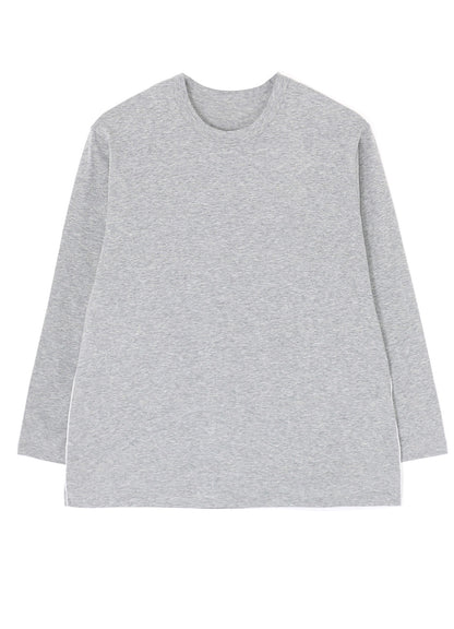 30/1 ORGANIC COTTON JERSEY CREW NECK SHIRT (L)