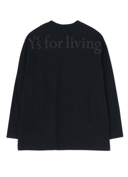 40/2 COTTON JERSEY LONG SLEEVE T-SHIRT (M)