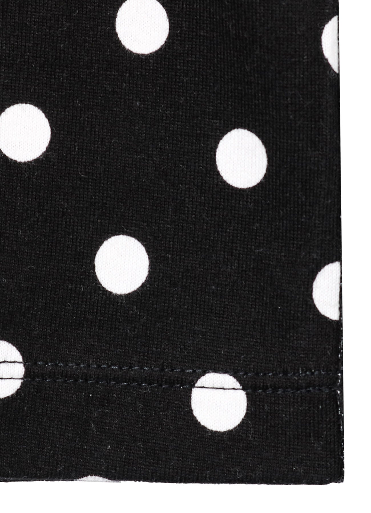 COTTON JERSEY DOT PRINT SLEEPER