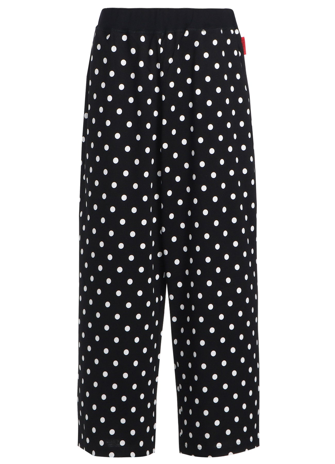 COTTON JERSEY DOT PRINT PANTS