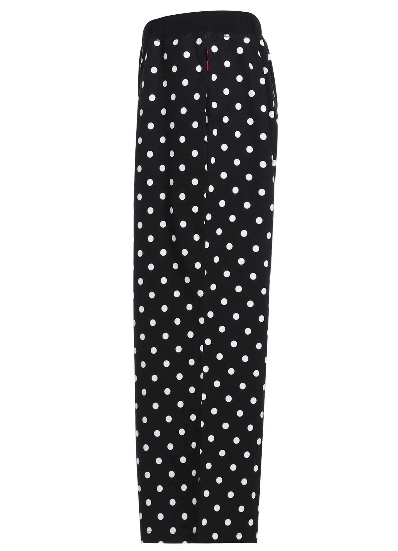 COTTON JERSEY DOT PRINT PANTS