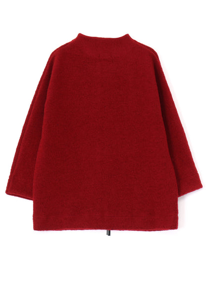 WOOL PILE COAT