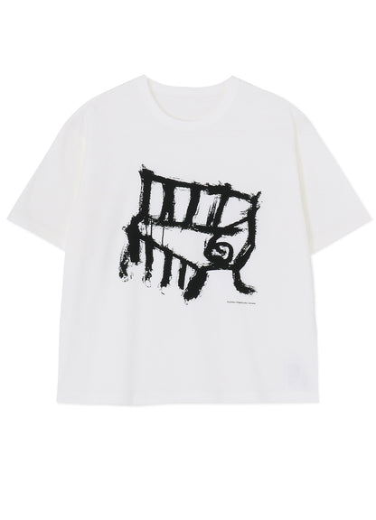 20/1 COMBED JERSEY SOFA PRINT T-SHIRT