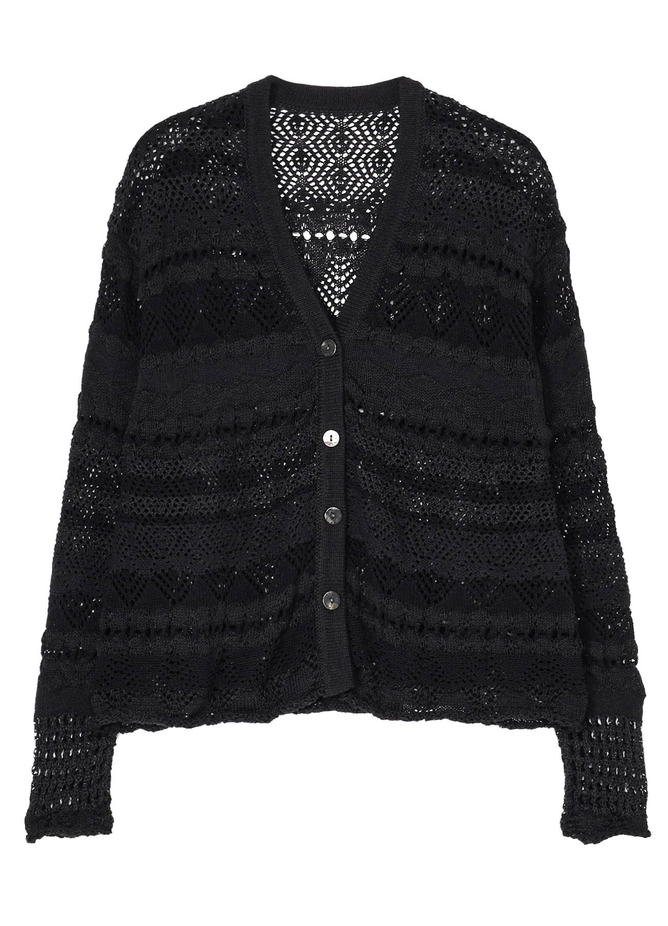 LACY KNIT CARDIGAN