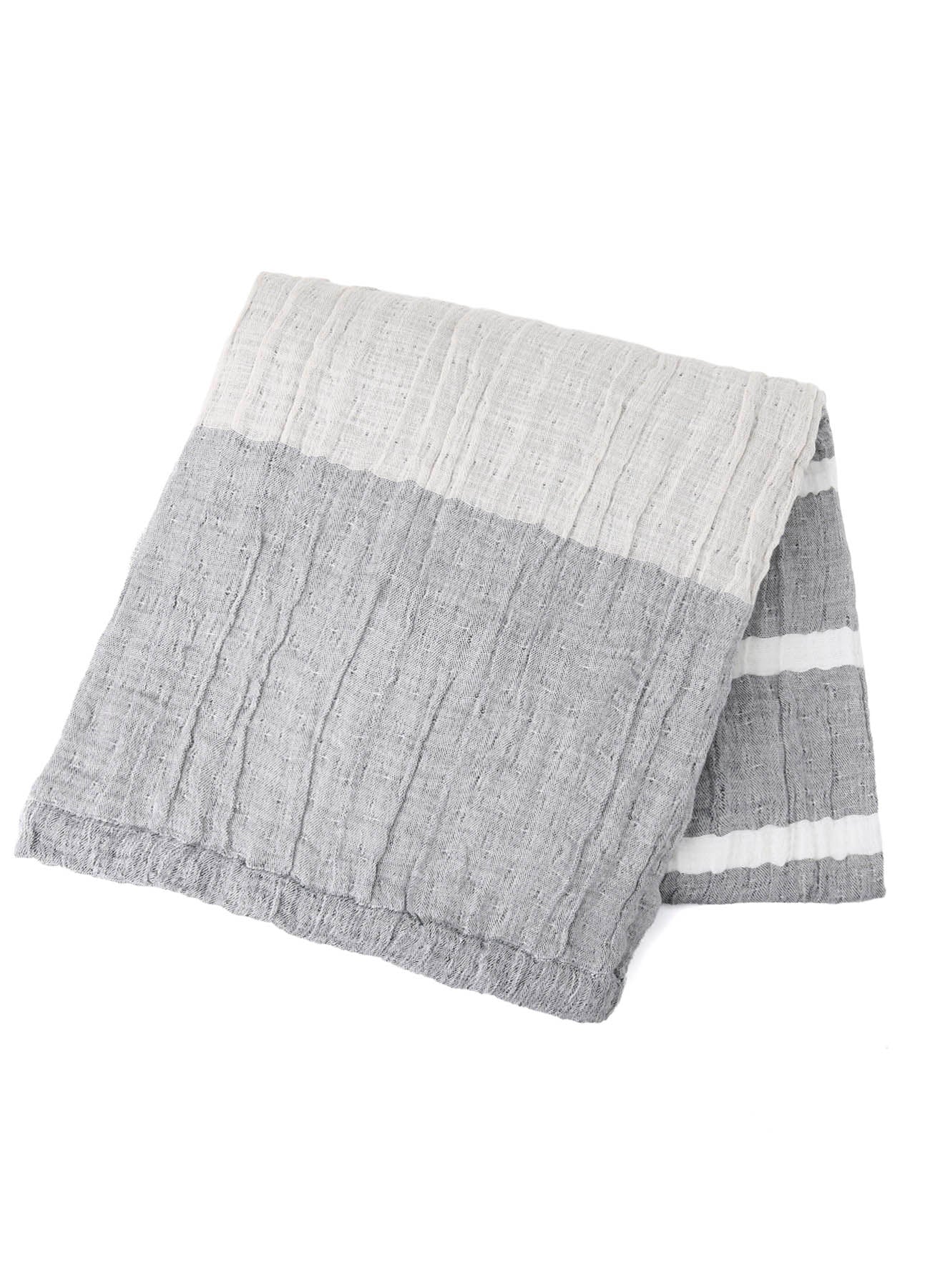 COTTON LINEN SHIRRING KET