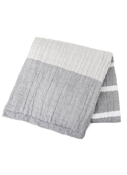 COTTON LINEN SHIRRING KET
