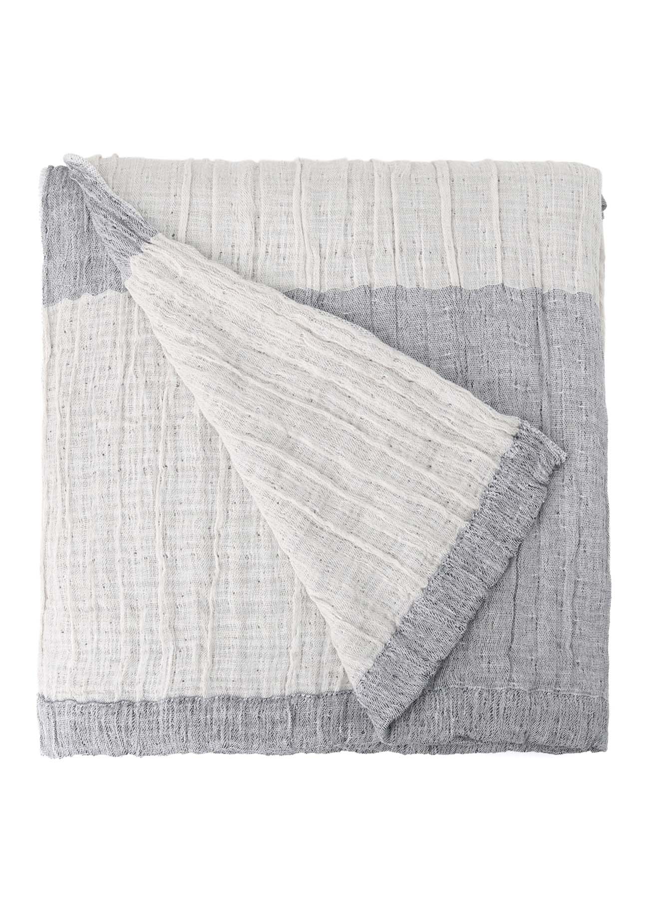 COTTON LINEN SHIRRING KET