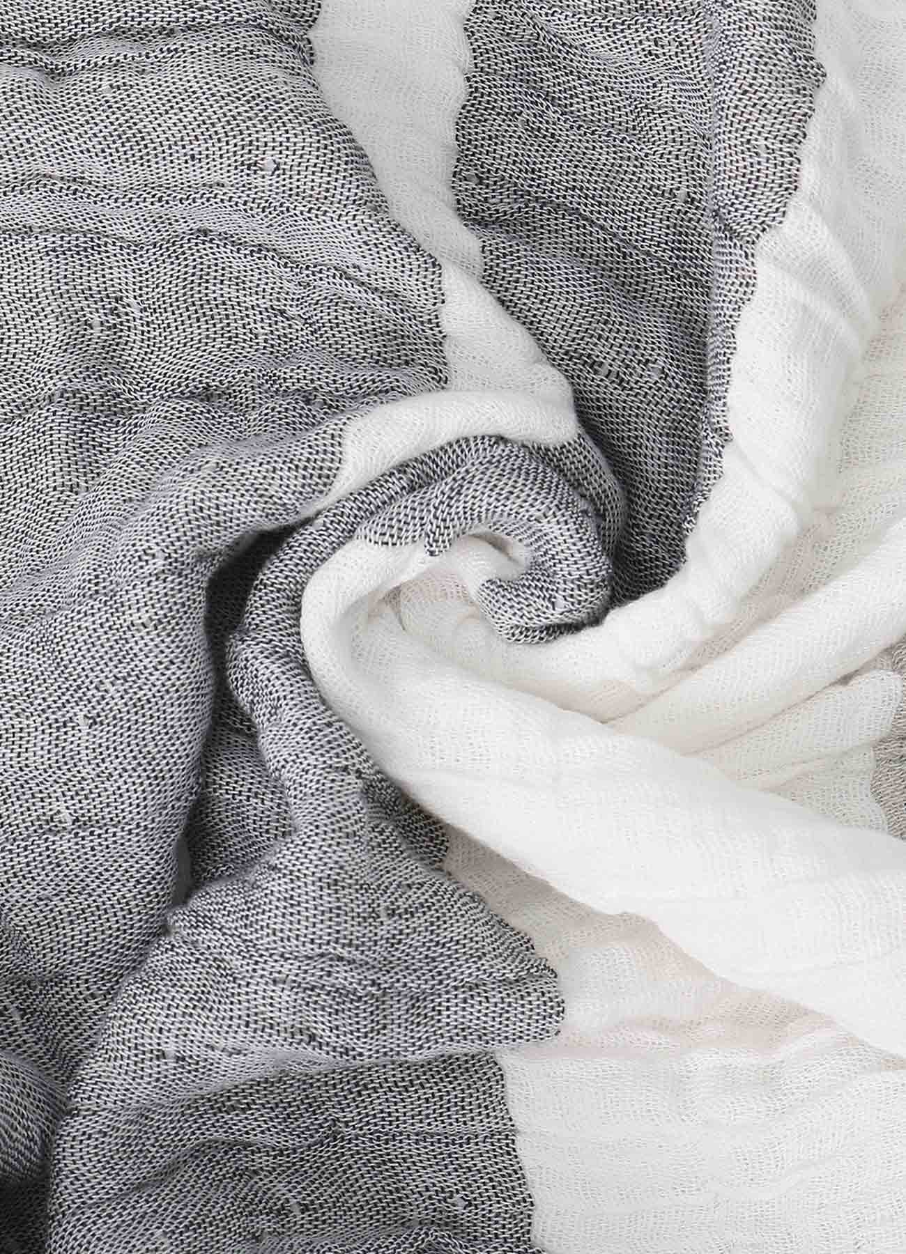 COTTON LINEN SHIRRING KET