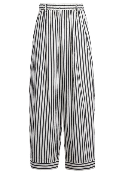 COTTON STRIPE PANTS (L)