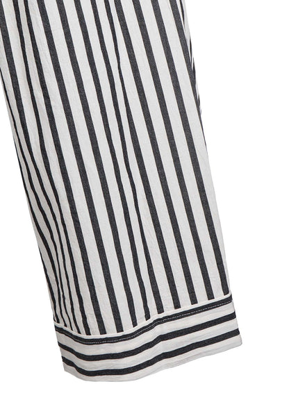 COTTON STRIPE PANTS (L)