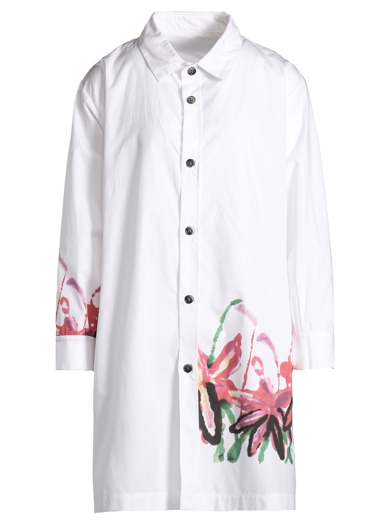 50/1 COTTON BROAD FLOWER PRINT SHIRT