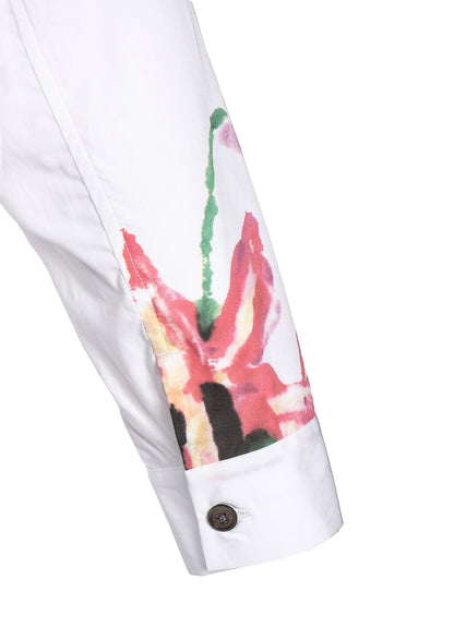 50/1 COTTON BROAD FLOWER PRINT SHIRT