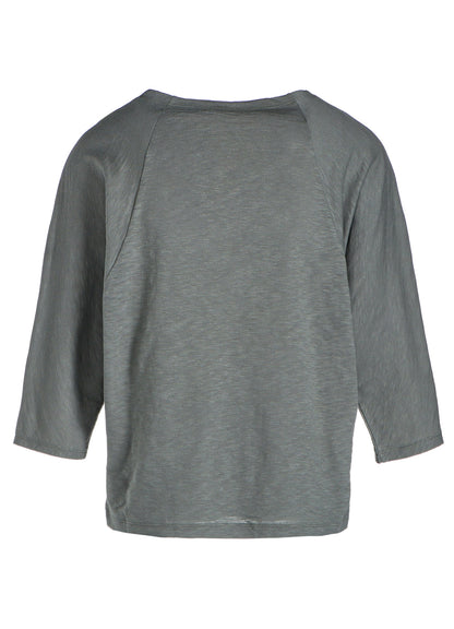 SLAB JERSEY DOLMAN SLEEVE SHIRT