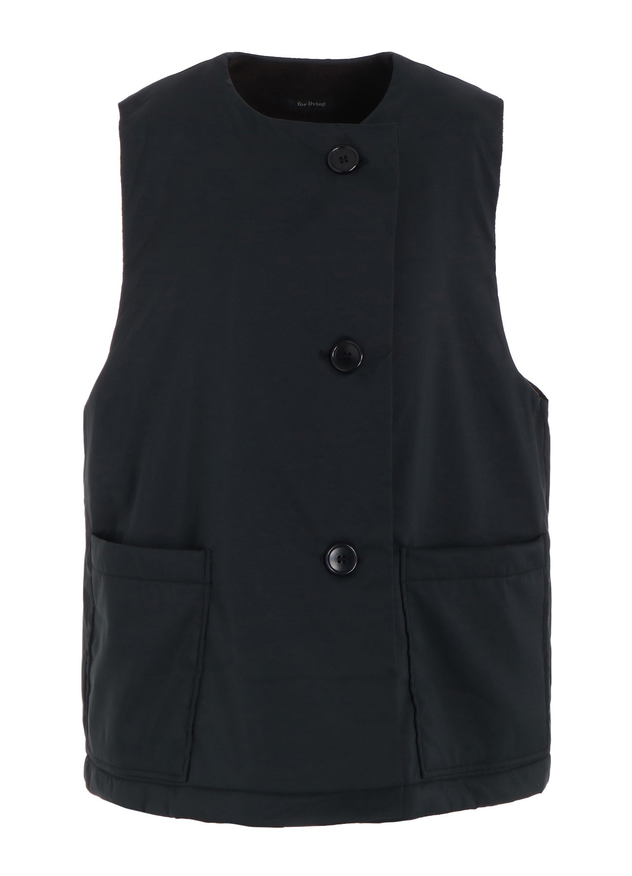 STRETCH TAFFETA + FLEECE VEST