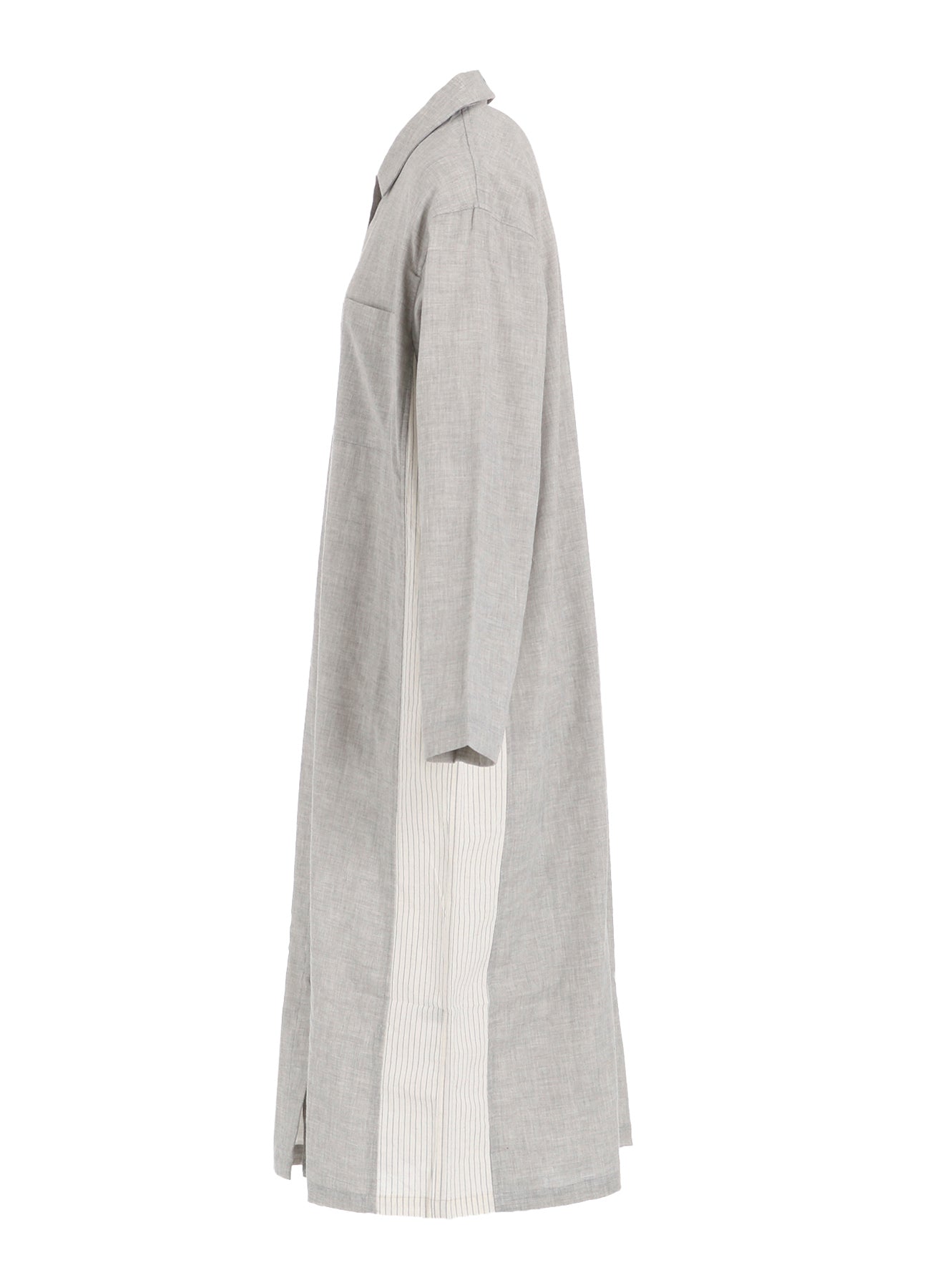 GAUZE + STRIPE ONE PIECE