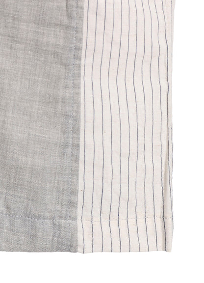 GAUZE + STRIPE ONE PIECE