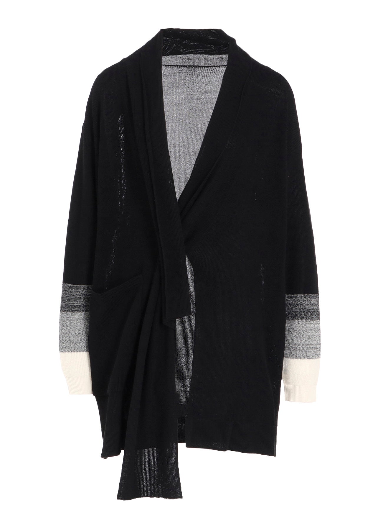 CAC KNIT GRADATION LONG CARDIGAN