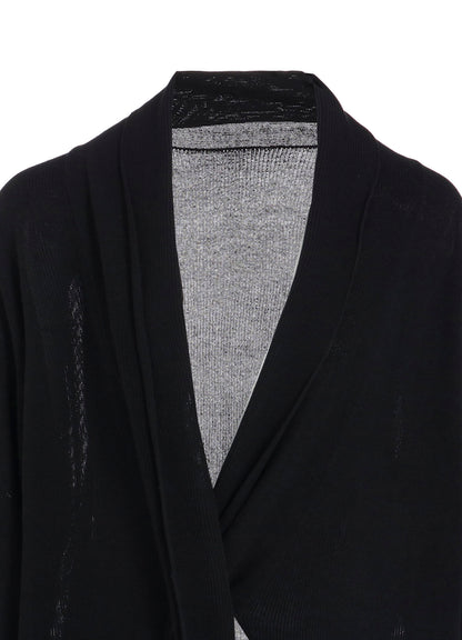 CAC KNIT GRADATION LONG CARDIGAN