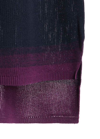 CAC KNIT GRADATION PULLOVER