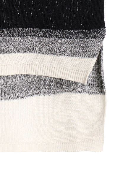 CAC KNIT GRADATION PULLOVER