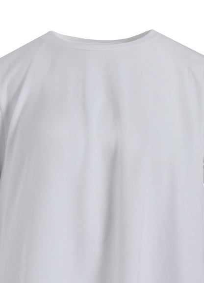 COTTON RIPPLE PRINT SWITCHING SHIRT