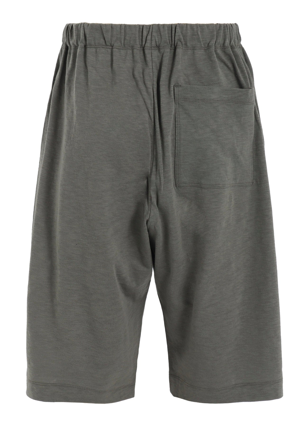 SLAB JERSEY KNEE-LENGTH PANTS