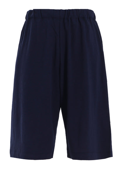 SLAB JERSEY KNEE-LENGTH PANTS