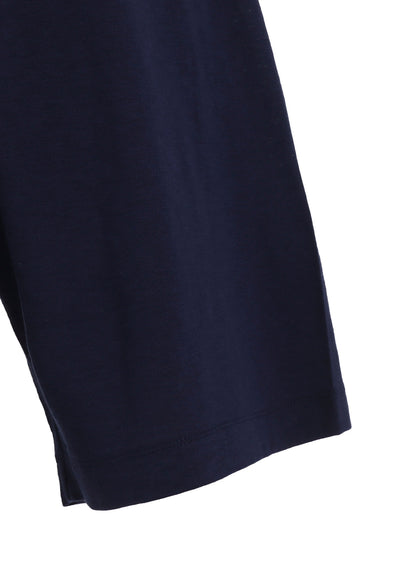 SLAB JERSEY KNEE-LENGTH PANTS