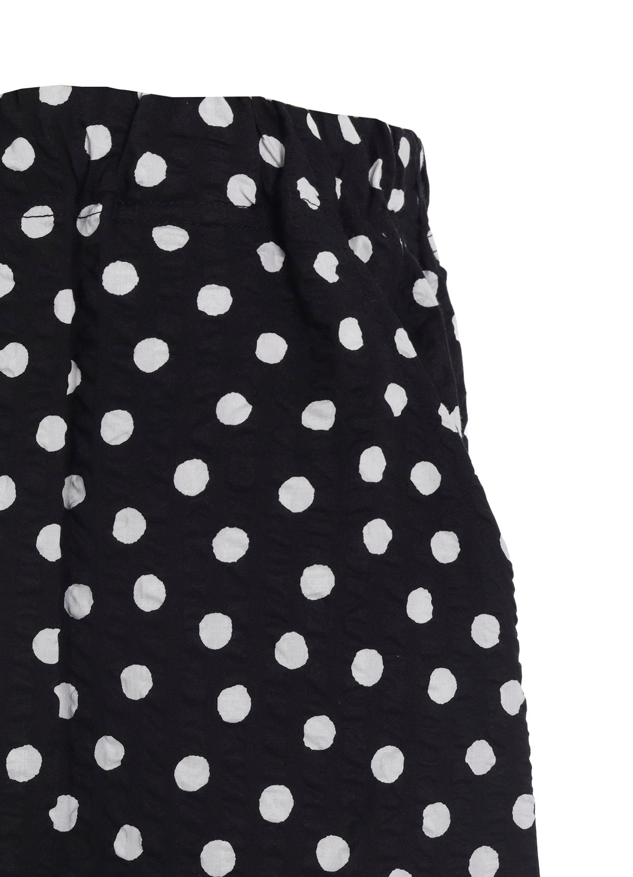COTTON RIPPLE DOT PRINT PENGUIN PANTS
