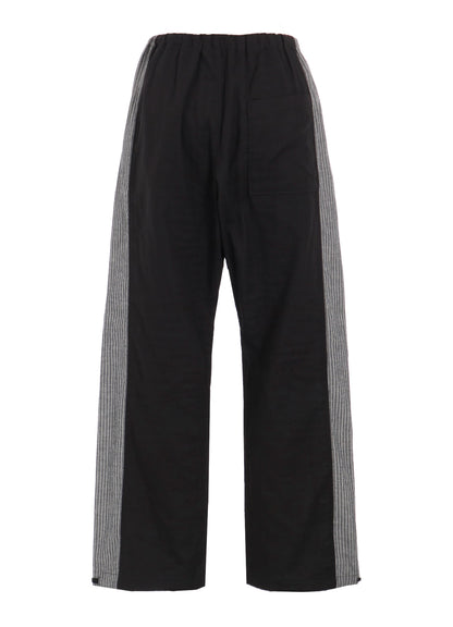 GAUZE + STRIPE PANTS (M)