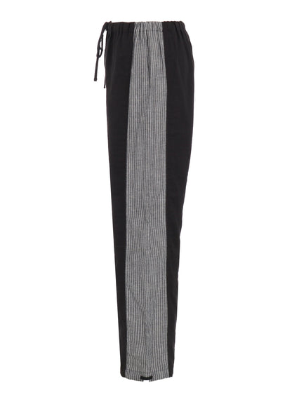 GAUZE + STRIPE PANTS (L)