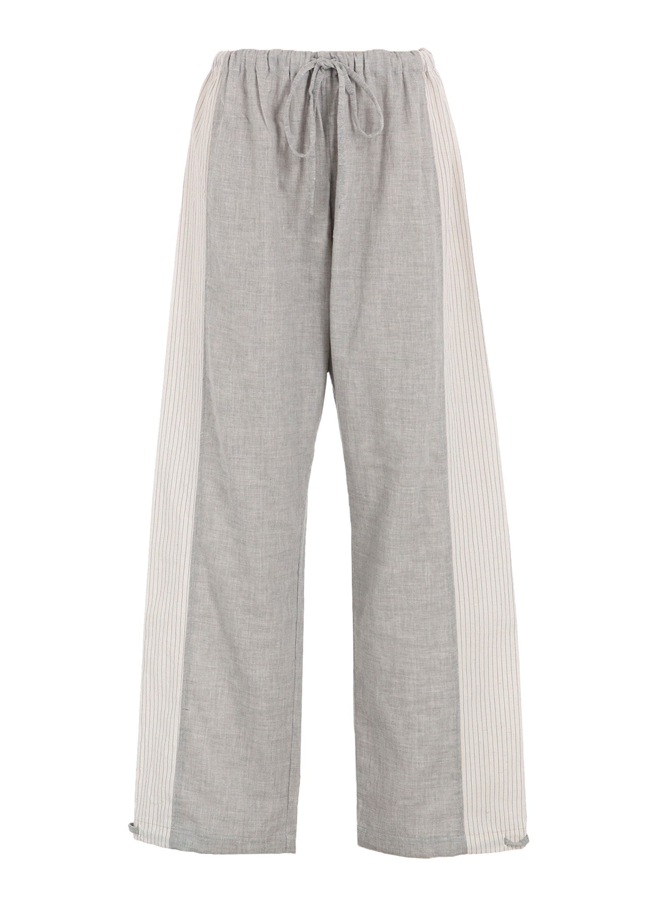 GAUZE + STRIPE PANTS (L)
