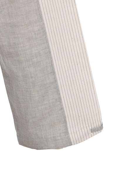 GAUZE + STRIPE PANTS (L)